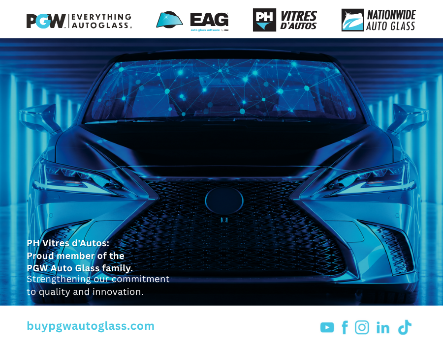 PH Vitres d'Autos: Proud member of the PGW Auto Glass family.